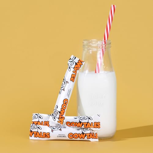 Goetze's Candy Vanilla Cow Tales Minis 2.25 lb 36ct Canister miniatura 4