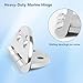 ORLANG 316 Stainless Steel Boat Hatch Hinges,2-1/2 inch (64 mm) Polished Marine Hinge,Marine Boat Hatch Heavy Duty Hinges with Screws,for Boats, Yachts, Doors, Deck,Windows, Cabinets (4 Pack)