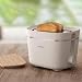 Philips Eco Conscious Edition Toaster 5000 Series, 100% Bio-based plastics*, 8 Browning Settings, 2 Slot Compact Design, 830W Power, Silk White Matt Finish (HD2640/11)