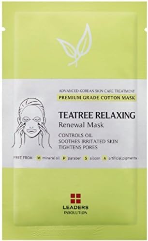 [Leaders Insolution] Tea Tree Relaxing Renewal Mask | Single Mask