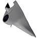 GlowShift Gray Single Pillar Gauge Pod for 2003-2007 Ford Super Duty F-250 F-350 Power Stroke - Grab Handle Cutout - Factory Color Matched - Mounts (1) 2-1/16" (52mm) Gauge to Truck's A-Pillar