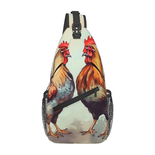Sling Bag para mujer y hombre negro miniatura 1
