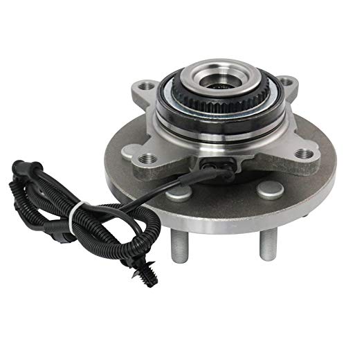 TRQ Front Left and Right Wheel Bearing and Hub Assembly 2 Piece Set 4WD Compatible with 2015-2017 Ford F150 4x4 by TRQ - Image 9