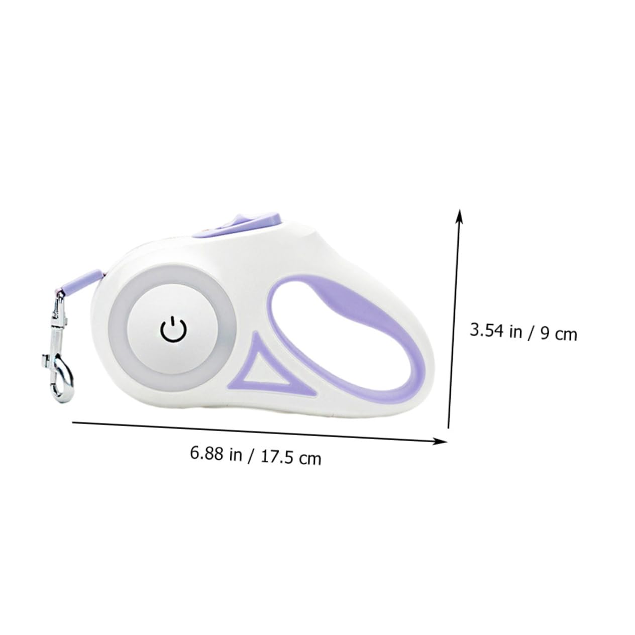 Guinzaglio Retrattile e Telescopica Portatile Per Addestramento e Jogging Resistente e Maneggevole