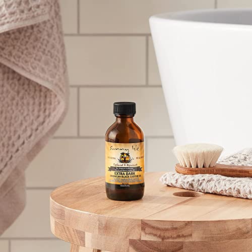 Sunny Isle Jamaican Black Castor Oil Extreme Hydrating Shampoo And Conditioner 10.1Oz, Extra Dark Jbco 2Oz Bundle | Hair Growth | Damaged Hair Repair Regimen | Body Care Oil For Dry Skin #TOP4