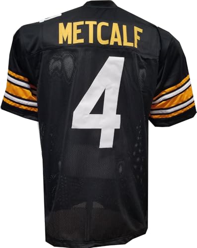 Custom Stitched DK Metcalf Youth Black Jersey Youth Jersey (US, Alpha, Large, Regular, Black)