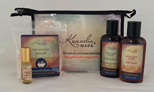 Kuumba Made Four (4) Treasures Collection Gift Set (Egyptian Musk)