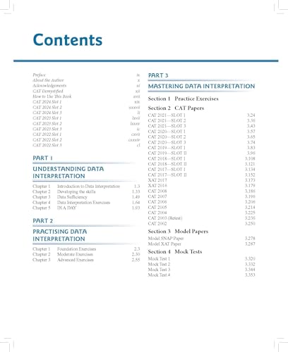 Image of Data Interpretation for CAT 2025| Solved 2024 paper | Includes Mock tests & 40 DI practice setss | for SNAP & XAT