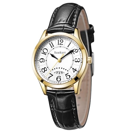 Reloj Szaikyri Mujer con Números Árabes y Calendario - Imagen 8