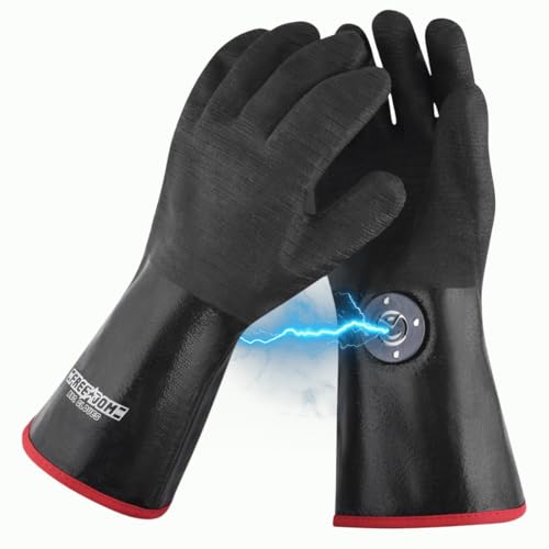 MagneCHEF Freedom BBQ Gloves 932°F Heat Resistant Neoprene