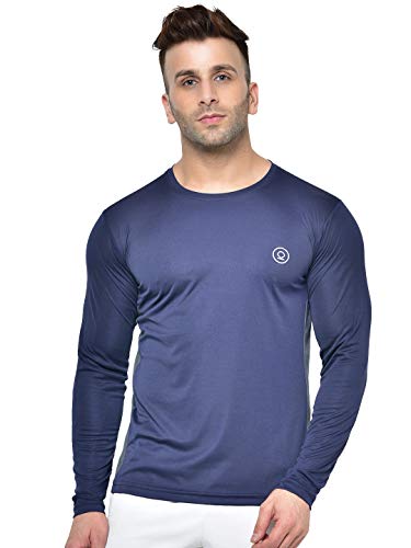 Image of CHKOKKO Men's Raglan Full Sleeves Gym T-Shirt