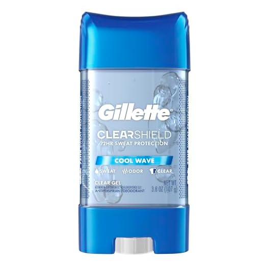 Gillette Advanced Clear Gel Antiperspirant Cool Wave 5 Pack Of 3.8 Ounce Net Wt 19 Ounce