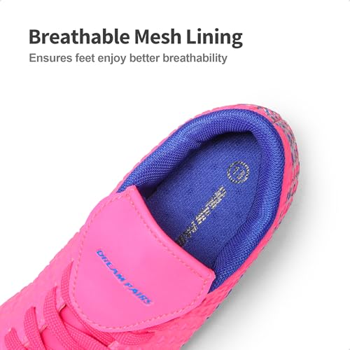 DREAM PAIRS Boys Girls Outdoor Soccer Cleats Football Shoes for Little/Big Kid3