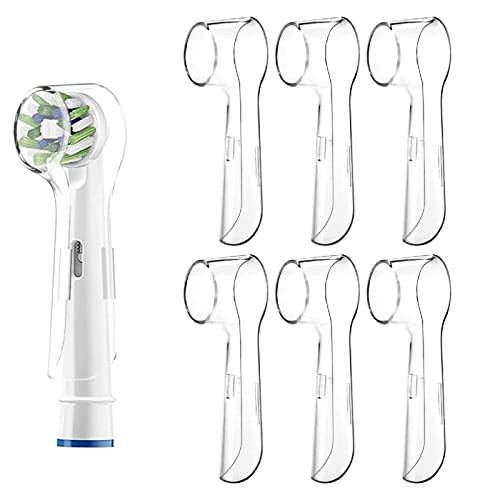 HSYTEK Capuchon Protection Brossette Orall B, Rangement Brossette de Rechange pour Brosse à Dents Électrique, Pratique Pour Les Voyages et Éloigne La...