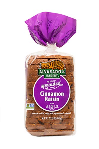Alvarado Street Bakery Bread - Organic Sprouted Wheat Cinnamon Raisin Bread - No Gmos (Cinnamon Raisin, 2-Pack) #TOP3