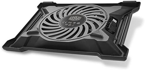 Cooler Master NotePal X-Slim II Laptop Cooling Pad 'Silent 200mm Fan, Egonomic Design, Supports up to 15.6" laptops' R9-NBC-XS2K-GP
