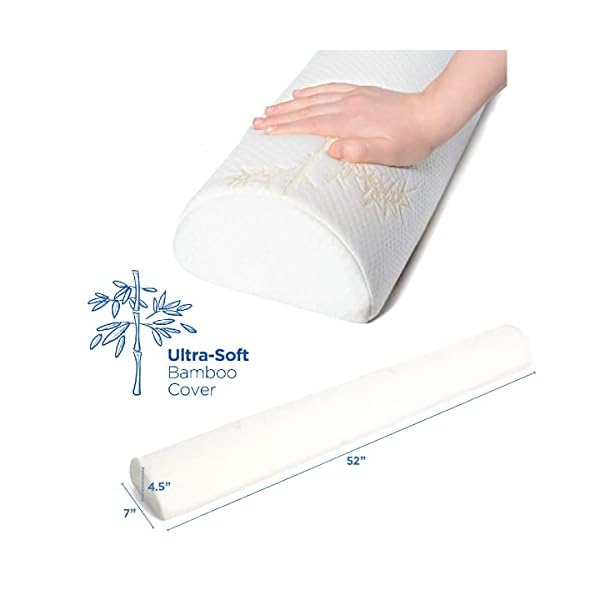 Milliard Bettkantenschutz für Kinderbett, Bed Bumper/Schaumstroff Bettgitter mit rutschfeste und Waschbarer Bezug… – Bild 5