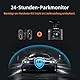 Dashcam Auto Vorne Hinten 4K+1080P, Dashcam Auto mit GPS WiFi, Dual Auto Kamera mit 32GB Karte, 170° Weitwinkel,Super Nachtsicht WDR,24H Parküberwachung,G-Sensor,Loop-Aufnahme,APP Steuerung,Max 256GB