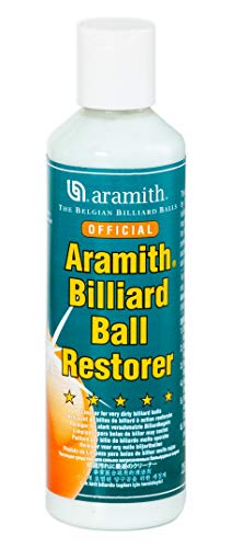 Aramith Phenolic Billiard Ball Care Cue Ball Cleaner and Restorer for Cleaning Restoring Polishing and Caring for Pool Balls (Pool Ball Restorer)