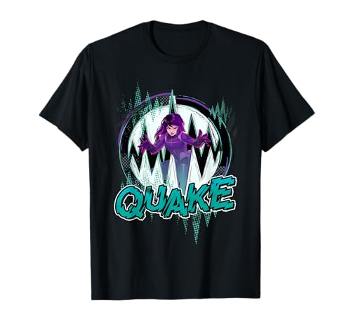 Marvel Rising Secret Warriors Quake t-shirt look streetwear pour le quotidien