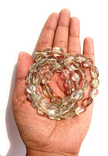 Collier cornaline naturelle 66 cm et améthyste verte | Long collier pierre précieuse 660 carats - 5