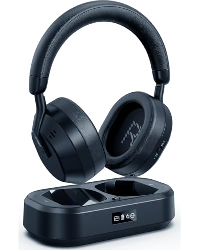 Wireless Headphones for TV with LED Display, TV Headphones Wireless