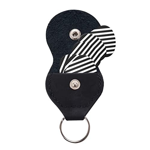 Ensemble de 6 médiators de guitare à rayures noires et blanches pour guitare acoustique, guitare électrique, basse… - Les Beatles, Paul McCartney, John Lennon, RIngo Starr, George Harrison Ensemble de 6 médiators de guitare à rayures noires et blanches pour guitare acoustique, guitare électrique, basse… – Image 6