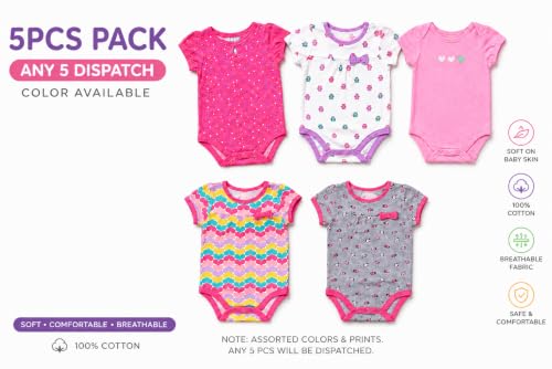 Image of Unisex Baby Footed Sleepsuits | Long Sleeve Footed Sleepsuits | Baby Rompers Cotton Sleeveless| Long Sleeve Bodysuits IHalf sleeve onesies