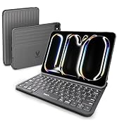 Amazon.com: PAUL B for iPad 11th/10th Gen Case with Keyboard 11