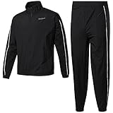 Reebok Herren, Te Piping Tracksuit, Black, GS9309, Gr. M