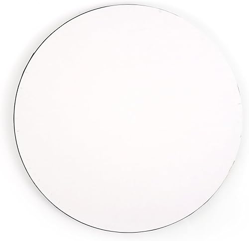 Miniatura 8 de Tambor redondo de 10 pulgadas, 1 paquete de cartón corrugado negro para bodas, fiestas de cumpleaños, 12 pulgada de grosor, bordes rectos suaves