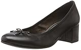 tamaris stiefel antishokk Weiches Fußbett Tamaris Damen 22305 Pumps, Schwarz (Black Leather), 40 EU