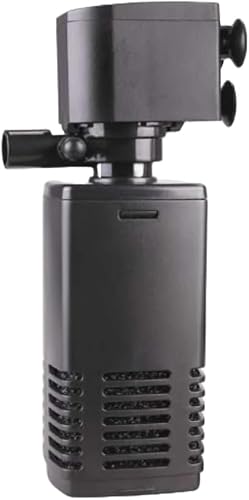 4-in-1 Aquarium Internal Filter WP-1000F | 15W 650L/H Biological, Mechanical, & Chemical Filtration for Freshwater & Saltwater Fish.