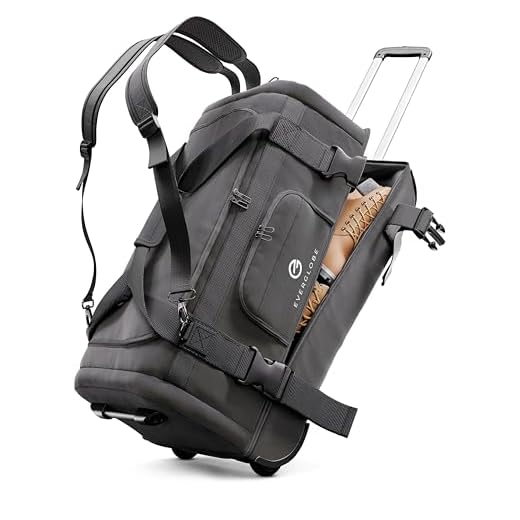 Reisetasche mit Rollen 90L Groß XL [Schwarz] 3in1 Luggage - Tasche, Trolley, Rucksack mit Rollen | Travel Bag, Reisetaschen für Herren & Damen, Reisetasche Herren | Rollkoffer oder Reise Tasche