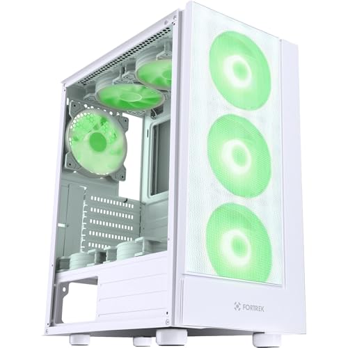 Gabinete Gamer Cruiser Mid Tower RGB Branco Fortrek - Imagem 5