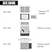 LOCHAS Ultra Soft Indoor Modern Area Rugs Fluffy Living Room Carpets for Children Bedroom Home Decor Nursery Rug 4x5.3 Feet, Grey Purple