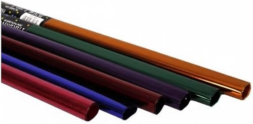 Gift-Wrap Cellophane Assorted – 500mm x 2m (Pack of 6)