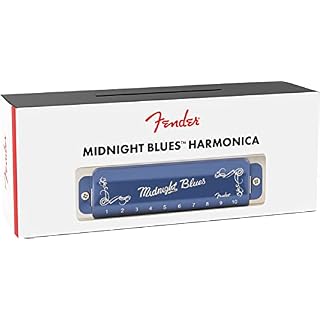 Fender Midnight Blues Harmonica avec étui de transport et manuel d’instructions (français non garanti) – Clé de Si plat - Les Beatles, Paul McCartney, John Lennon, RIngo Starr, George Harrison Fender Midnight Blues Harmonica avec étui de transport et manuel d'instructions (français non garanti) – Clé de Si plat – Image 6
