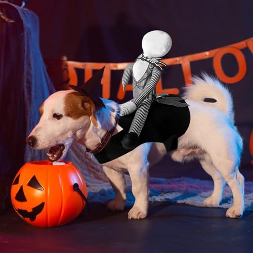 GAROMIA Hundekostüm Halloween Kostüm Hund Haustier Kostüm Haustiere Party Cosplay Bekleidung Halloween Hunde Hundekostüm für Haustier Hunde Kleine bis Große Hunde
