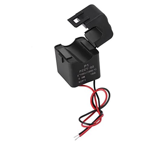 PZCT-02 Current Transformer Snap Joint Structure Split Core Coil Sensor for 100A Amp Energy Meter Mini Split Base Current Transformer Cover
