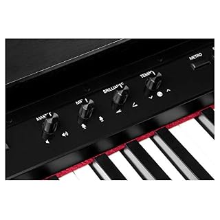 Classic Cantabile UP-1 SM Piano Droit Numérique – 88 Touches Clavier électronique à marteaux – Synthetiseur avec USB… - Les Beatles, Paul McCartney, John Lennon, RIngo Starr, George Harrison Classic Cantabile UP-1 SM Piano Droit Numérique - 88 Touches Clavier électronique à marteaux - Synthetiseur avec USB… – Image 4