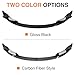 JTFF 4pcs Front Bumper Lip Splitter Spoiler Compatible with 2015-2020 BMW F80 M3 F82 M4 F83 M4 MP Style, Car Body kit Accessories Front Lip Splitter (Carbon Fiber)