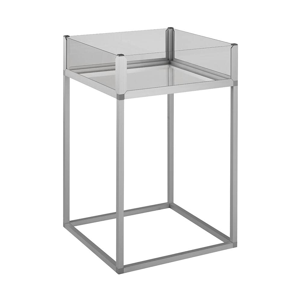 VKF Renzel Wühltisch „Construct” / Silber eloxiert/grau