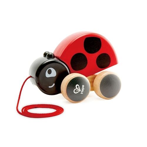 Hape E0362 Nachziehkäfer Marie, Mehrfarbig