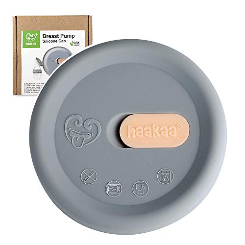 Haakaa Lid New Leak-Proof Silicone Cap Fits All Haakaa Breast Pumps, 1 pc