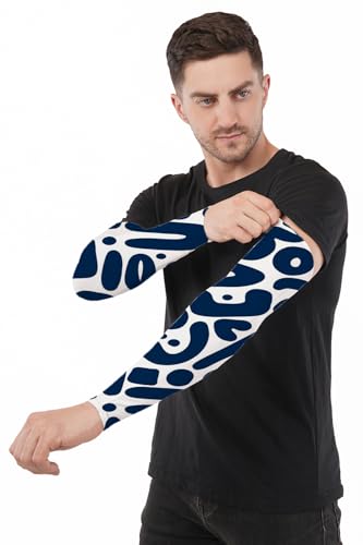 Image of Arm Sleeve For Men women Fully Stretchable Sun UV Ray Dust Protection Bike Riding Cycling Gloves Cricket Golf Football Soft Hand Gloves sleeves