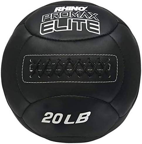 20 lbs Rhino Promax Elite Medicine Ball44; Black