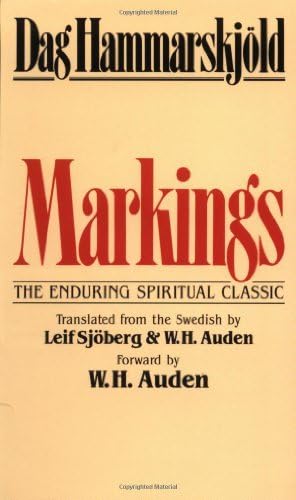 Markings by Dag Hammarskjold (1985-04-12)