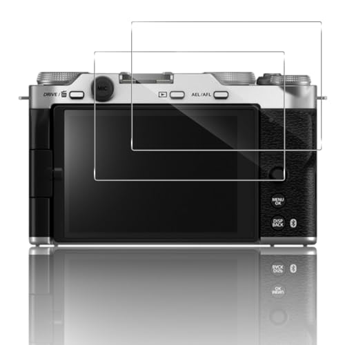 対応 Fujifilm X-M5 X100VI X100V X-T4 XT4 X-E4 XE4 フィルム 【2枚セット- 国産旭硝子素材採用 】 X100Y / X100X / X-T5 / X-T4 / X-E4 ガラスフィルム 強化ガラス 液晶保護 ケ