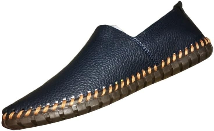 Shoes Men's Soft Sole Surface Slip-on Loafers Versatile Comfortable Casual Oxford Shoes for Party Driving Business Men Low-top Flat Shoes